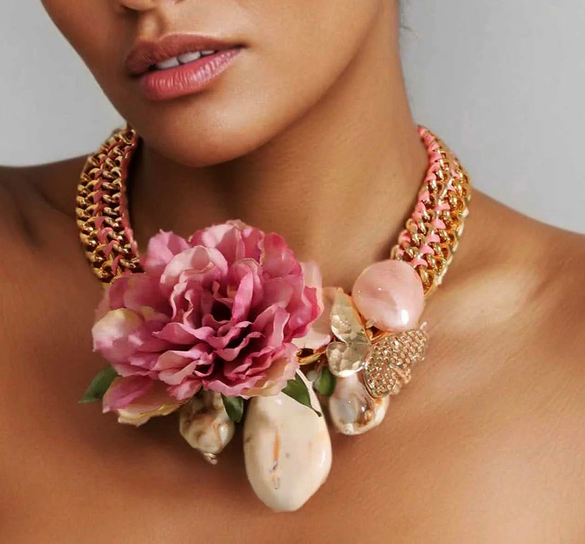 The Belle Fleur Statement Necklace