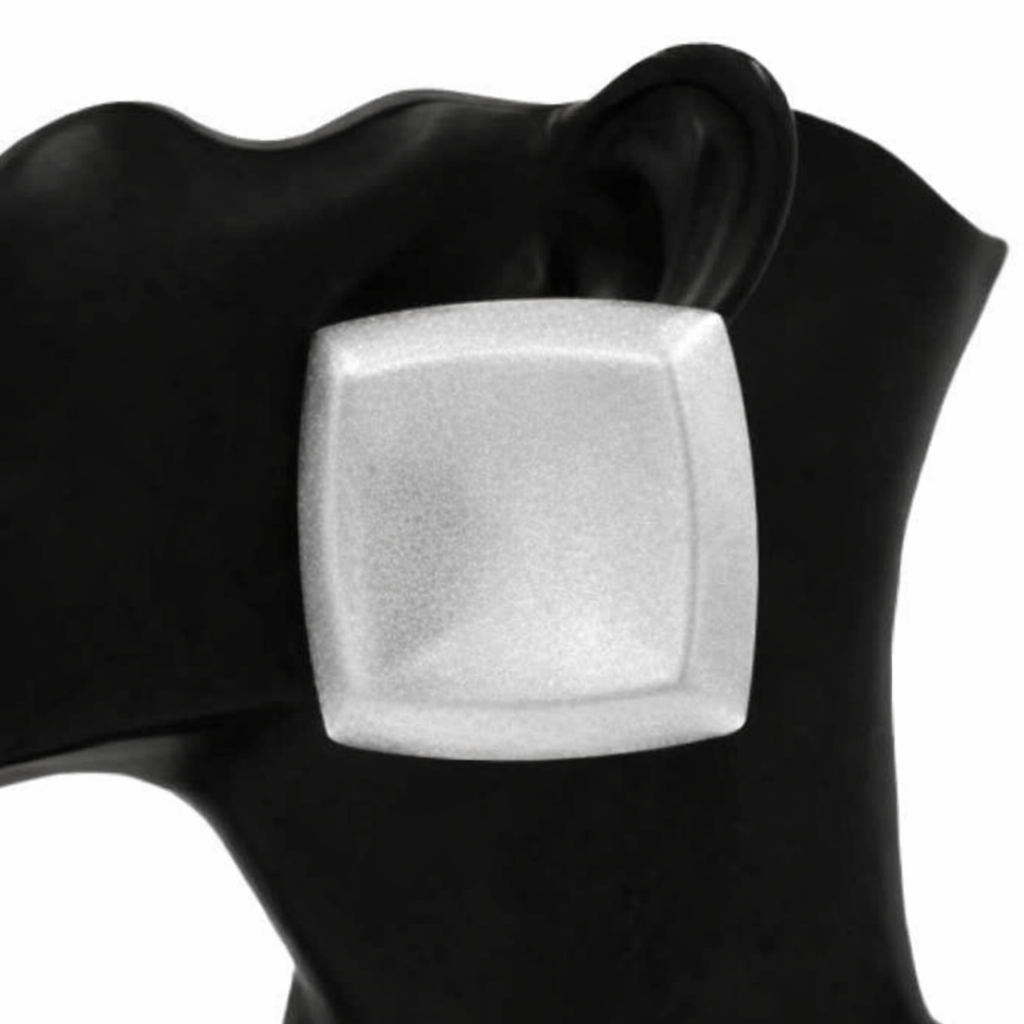 The Executive Statement Silver Post Earrings
