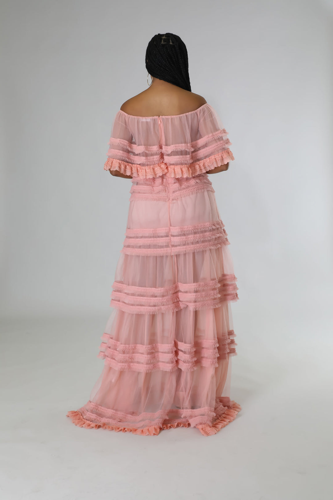 Enchanted Whispers Dress (Blush)