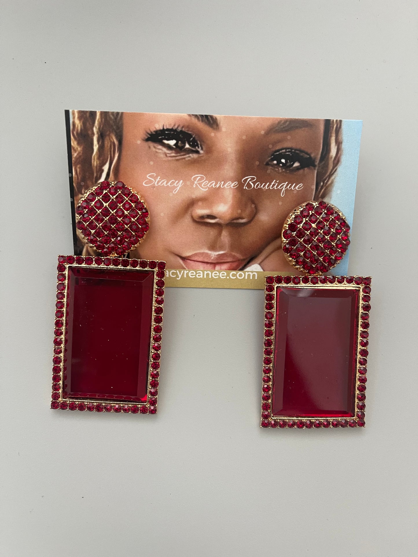 Crystal Ice Glam Earrings