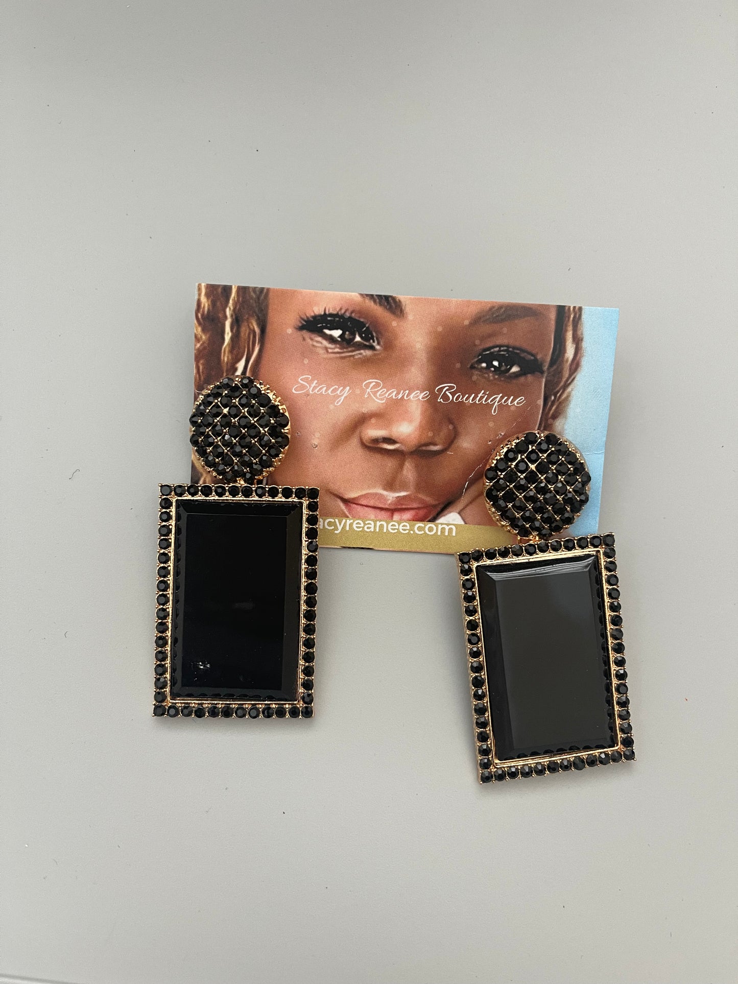Crystal Ice Glam Earrings